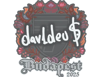 Sticker | dav1deuS | Budapest 2025