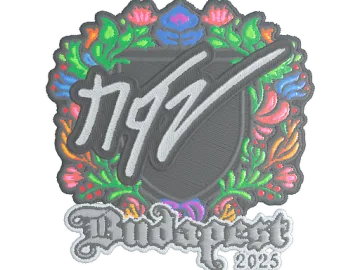 Sticker | NQZ (Embroidered) | Budapest 2025