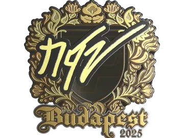 Sticker | NQZ (Gold) | Budapest 2025
