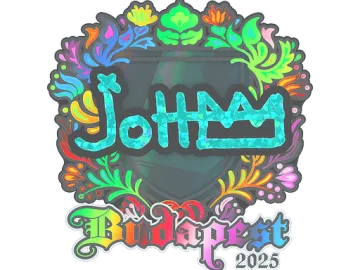 Sticker | jottAAA (Holo) | Budapest 2025
