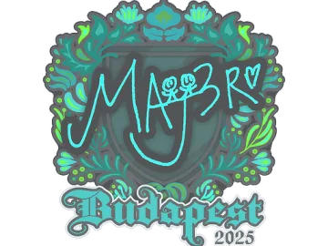 Sticker | MAJ3R | Budapest 2025
