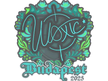 Sticker | woxic | Budapest 2025