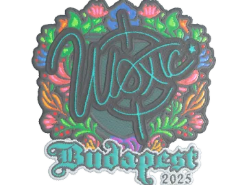 Sticker | woxic (Embroidered) | Budapest 2025