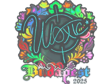 Sticker | woxic (Holo) | Budapest 2025