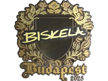 Sticker | Aleksib (Gold) | Budapest 2025