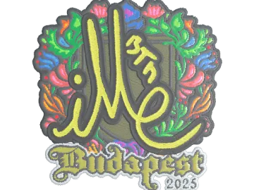 Sticker | iM (Embroidered) | Budapest 2025