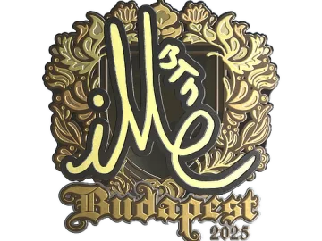 Sticker | iM (Gold) | Budapest 2025