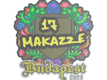 Sticker | makazze (Embroidered) | Budapest 2025