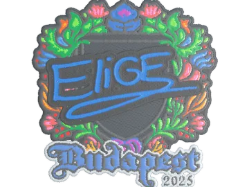 Sticker | EliGE (Embroidered) | Budapest 2025
