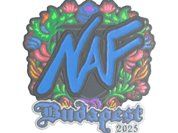 Sticker | NAF (Embroidered) | Budapest 2025