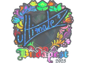 Sticker | ultimate (Holo) | Budapest 2025