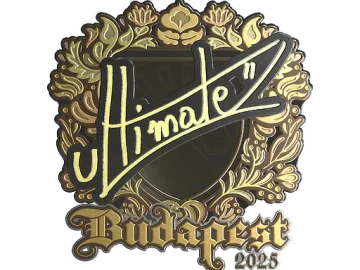 Sticker | ultimate (Gold) | Budapest 2025