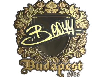Sticker | bodyy (Gold) | Budapest 2025