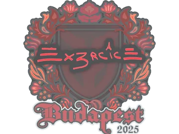 Sticker | Ex3rcice | Budapest 2025