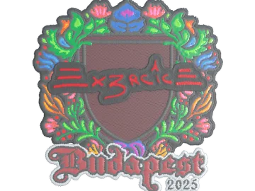 Sticker | Ex3rcice (Embroidered) | Budapest 2025
