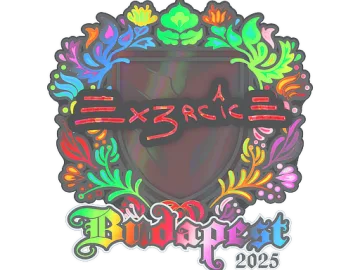 Sticker | Ex3rcice (Holo) | Budapest 2025