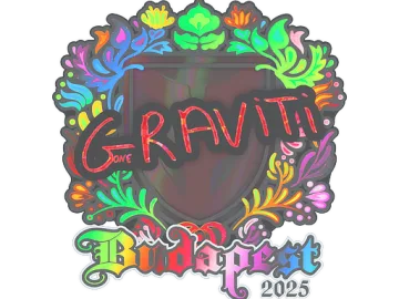 Sticker | Graviti (Holo) | Budapest 2025