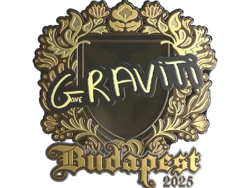 Sticker | Graviti (Gold) | Budapest 2025