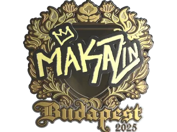 Sticker | Maka (Gold) | Budapest 2025