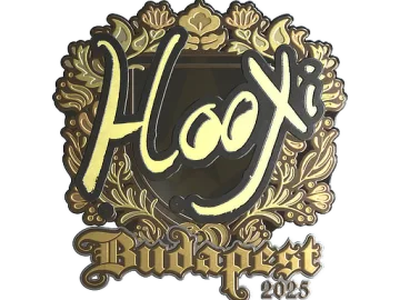 Sticker | HooXi (Gold) | Budapest 2025