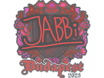 Sticker | jabbi | Budapest 2025