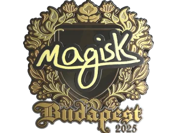 Sticker | Magisk (Gold) | Budapest 2025