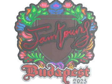 Sticker | JamYoung (Embroidered) | Budapest 2025