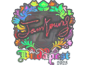 Sticker | JamYoung (Holo) | Budapest 2025