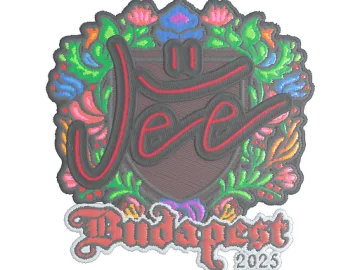 Sticker | Jee (Embroidered) | Budapest 2025