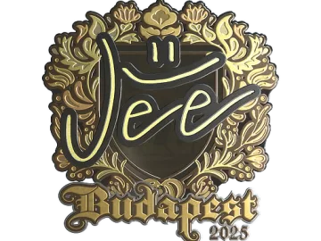 Sticker | Jee (Gold) | Budapest 2025