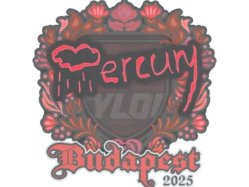 Sticker | Mercury | Budapest 2025