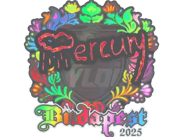 Sticker | Mercury (Holo) | Budapest 2025
