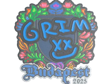 Sticker | Grim (Embroidered) | Budapest 2025