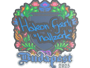 Sticker | hallzerk (Embroidered) | Budapest 2025