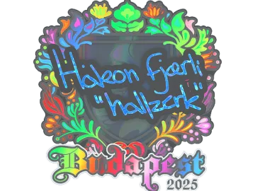 Sticker | hallzerk (Holo) | Budapest 2025