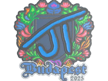 Sticker | JT (Embroidered) | Budapest 2025