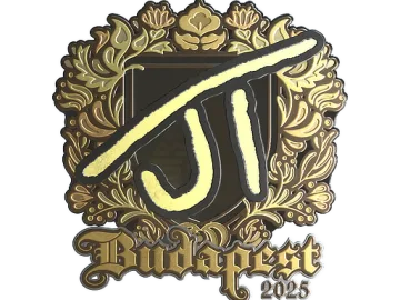 Sticker | JT (Gold) | Budapest 2025