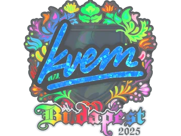 Sticker | Kvem (Holo) | Budapest 2025