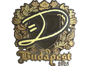 Sticker | dumau (Gold) | Budapest 2025