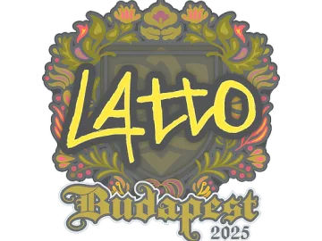 Sticker | latto | Budapest 2025