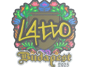 Sticker | latto (Embroidered) | Budapest 2025