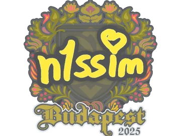 Sticker | n1ssim | Budapest 2025