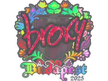 Sticker | broky (Holo) | Budapest 2025