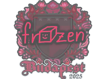 Sticker | frozen | Budapest 2025
