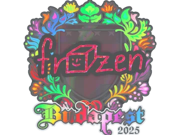Sticker | frozen (Holo) | Budapest 2025