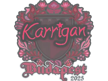 Sticker | karrigan | Budapest 2025