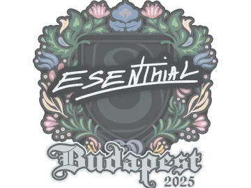 Sticker | esenthial | Budapest 2025