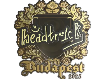 Sticker | headtr1ck (Gold) | Budapest 2025