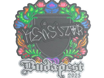 Sticker | kensizor (Embroidered) | Budapest 2025