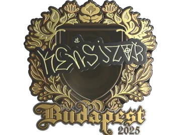 Sticker | kensizor (Gold) | Budapest 2025